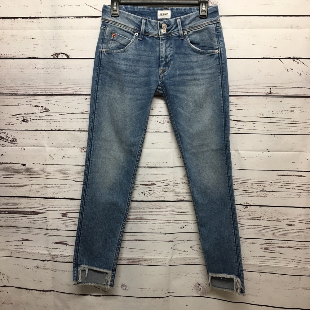 Hudson Midrise Cat Skinny Jeans size 25